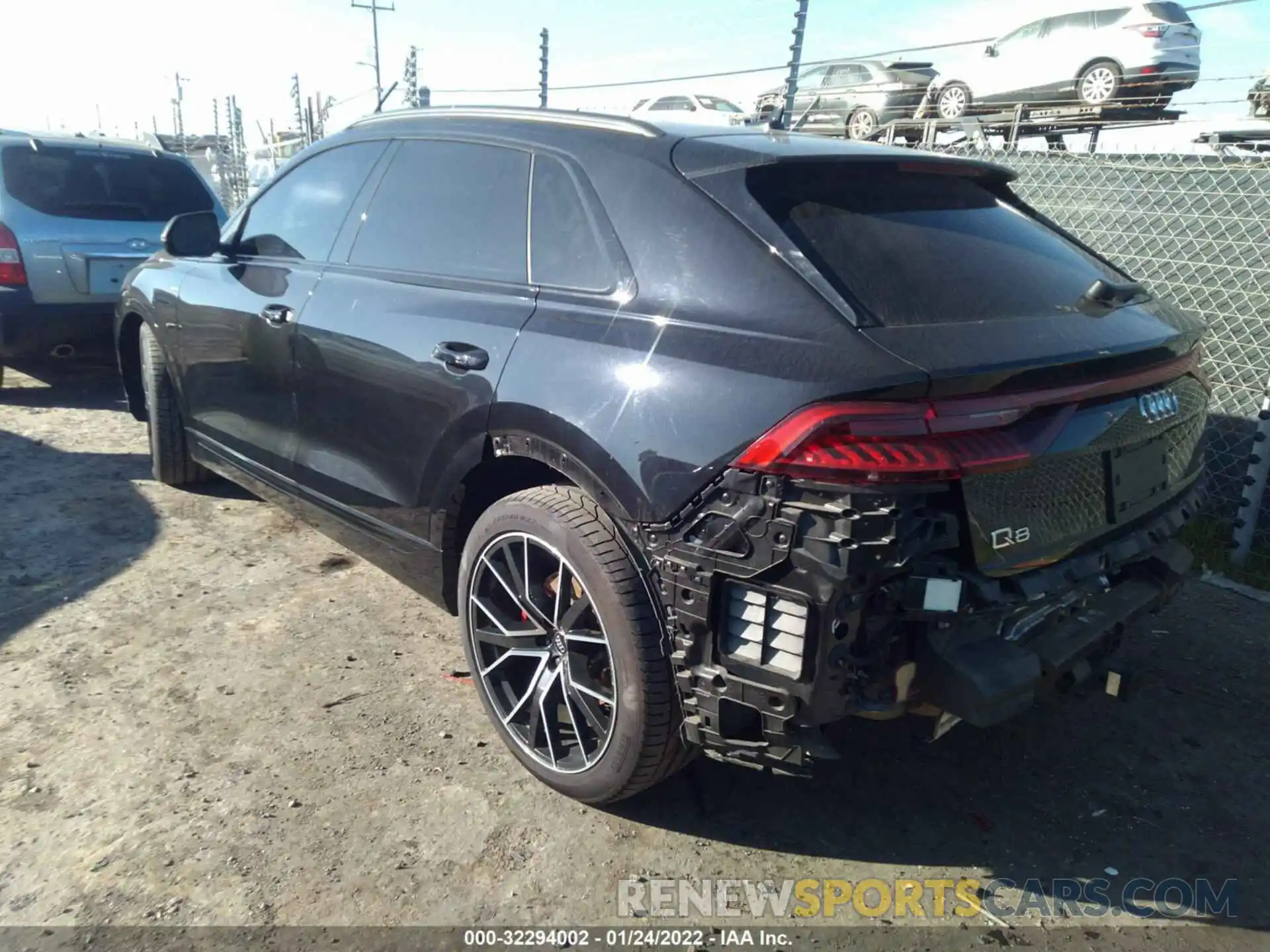 3 Фотография поврежденного автомобиля WA1FVAF12KD016711 AUDI Q8 2019