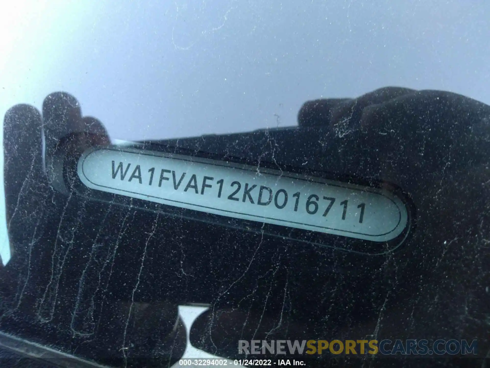 9 Photograph of a damaged car WA1FVAF12KD016711 AUDI Q8 2019