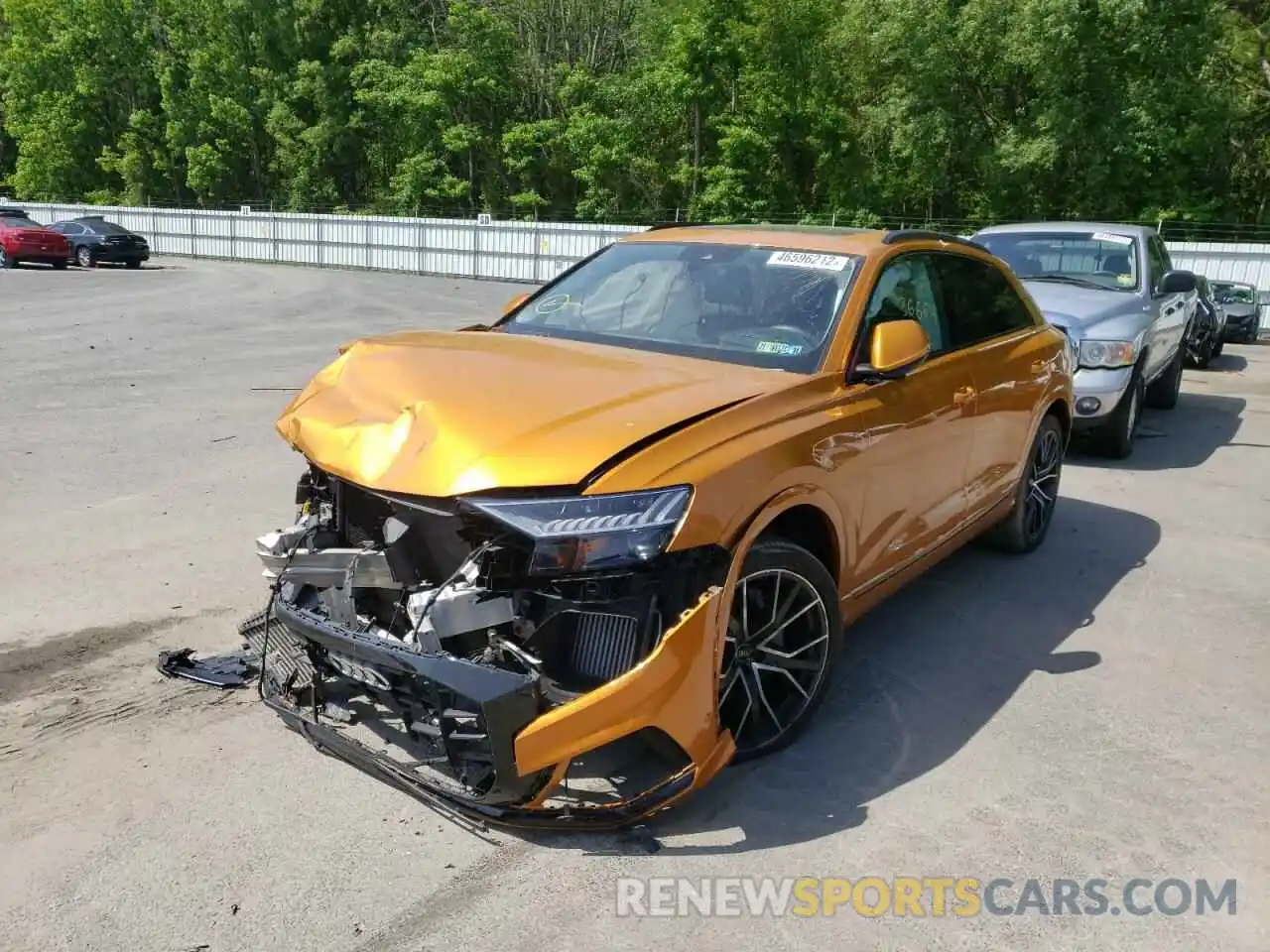 2 Photograph of a damaged car WA1FVAF12KD032455 AUDI Q8 2019