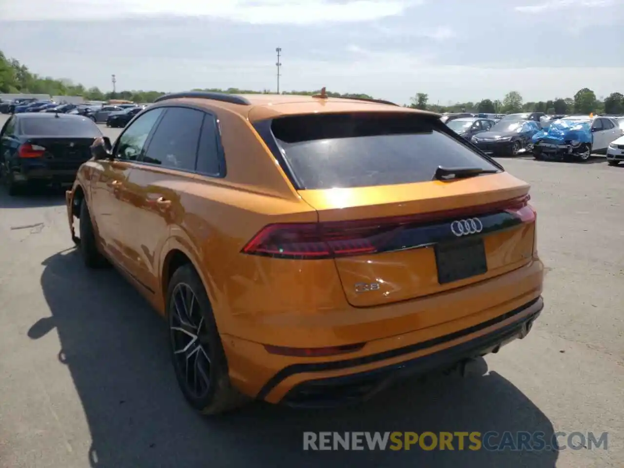 3 Фотография поврежденного автомобиля WA1FVAF12KD032455 AUDI Q8 2019