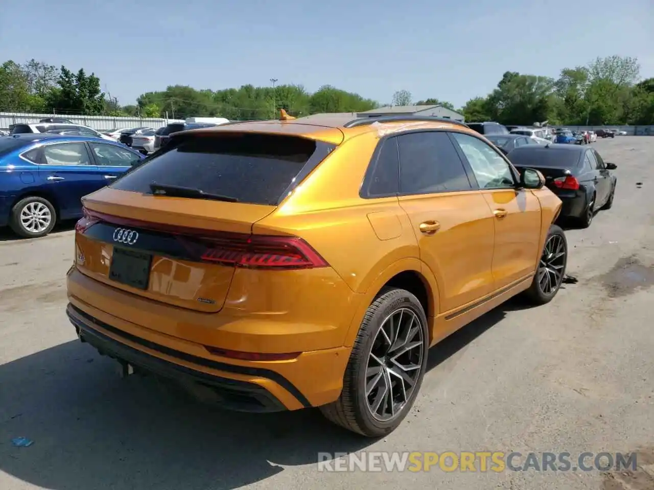 4 Photograph of a damaged car WA1FVAF12KD032455 AUDI Q8 2019