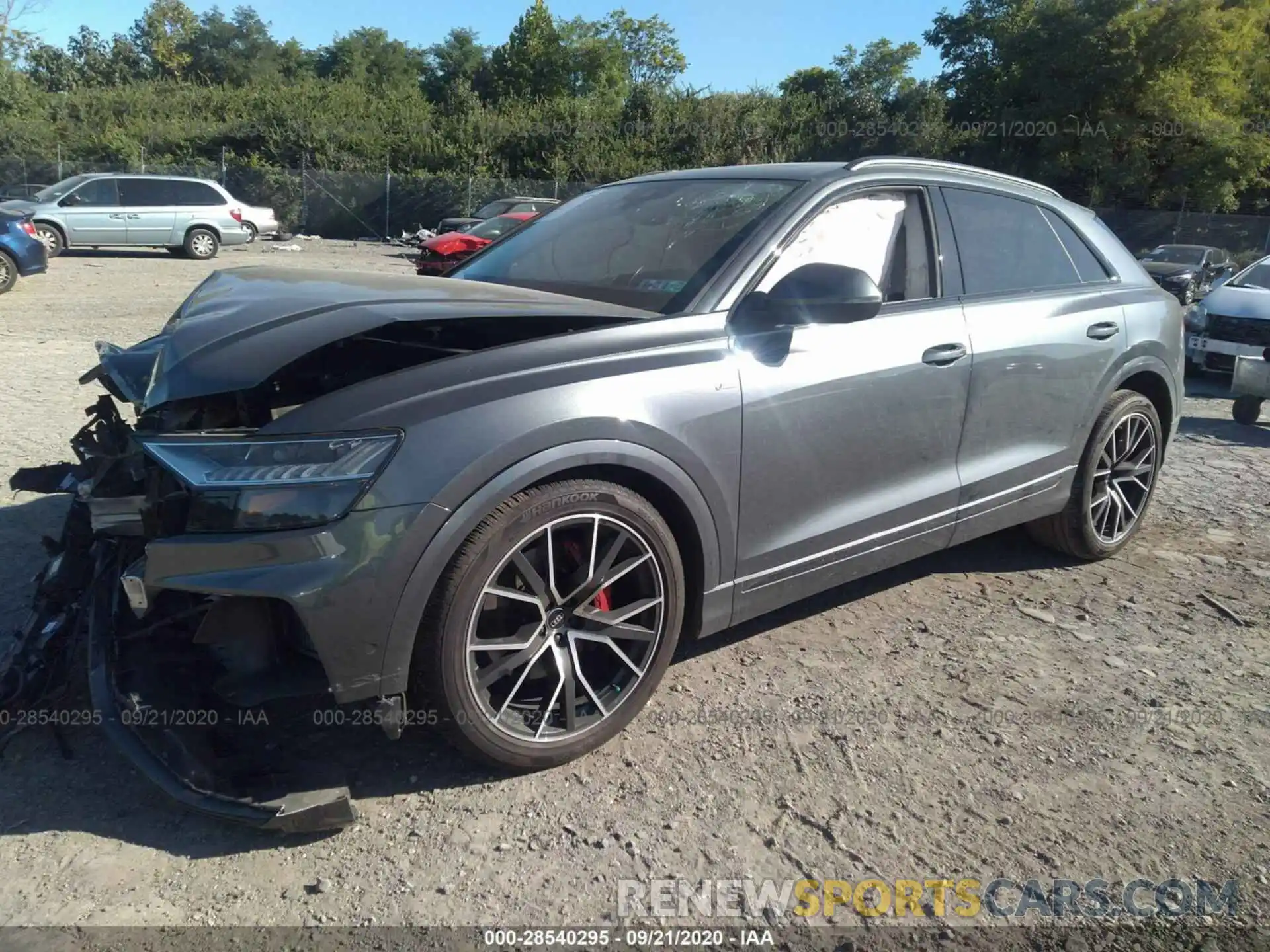 2 Photograph of a damaged car WA1FVAF12KD038885 AUDI Q8 2019