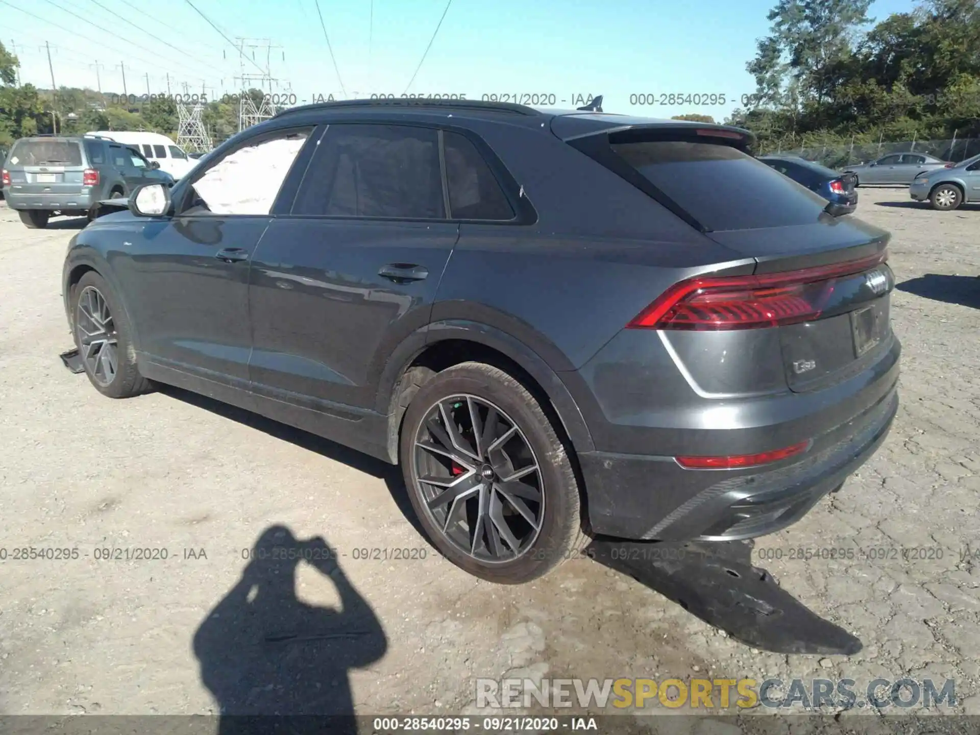 3 Photograph of a damaged car WA1FVAF12KD038885 AUDI Q8 2019