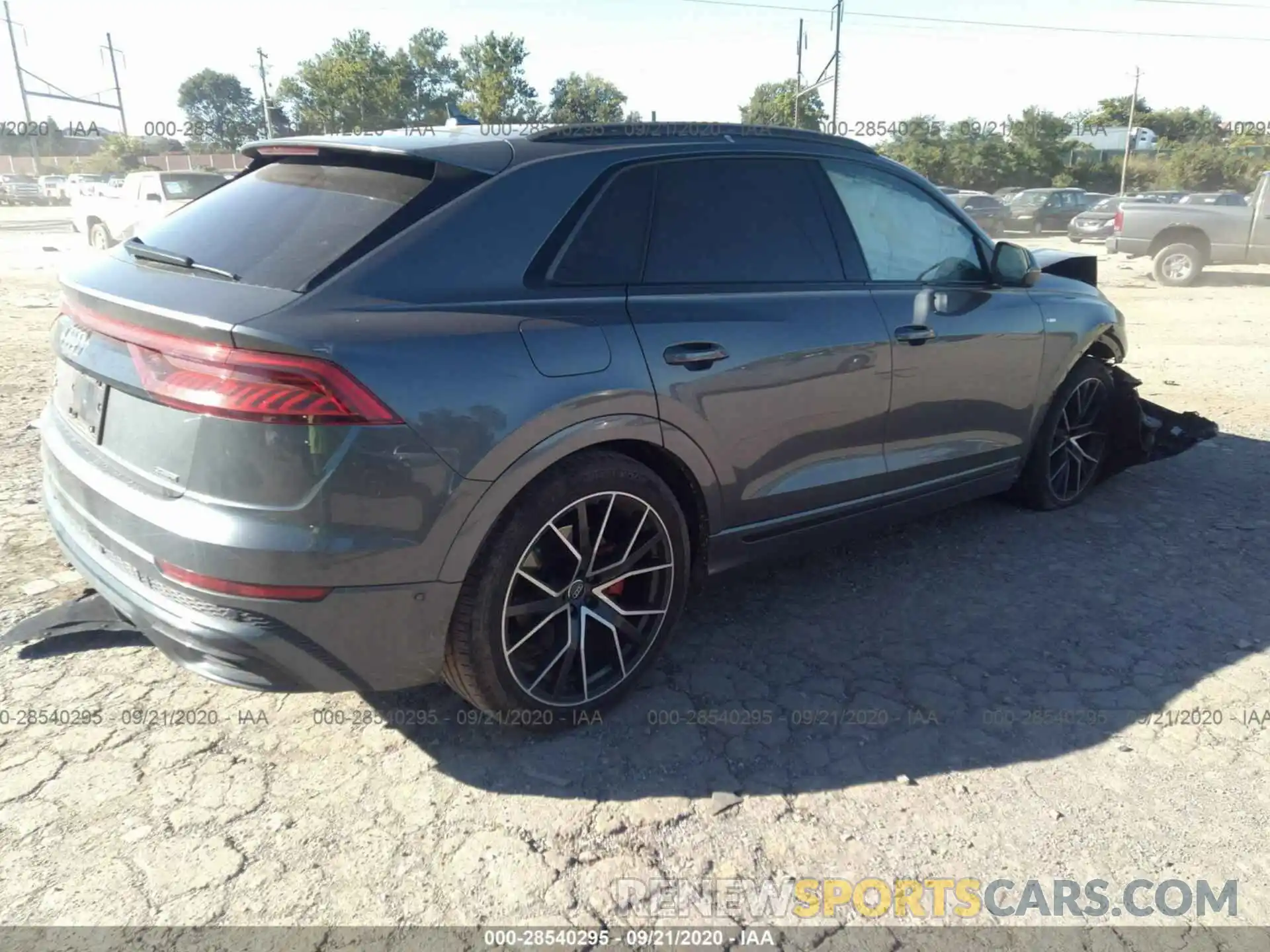 4 Фотография поврежденного автомобиля WA1FVAF12KD038885 AUDI Q8 2019