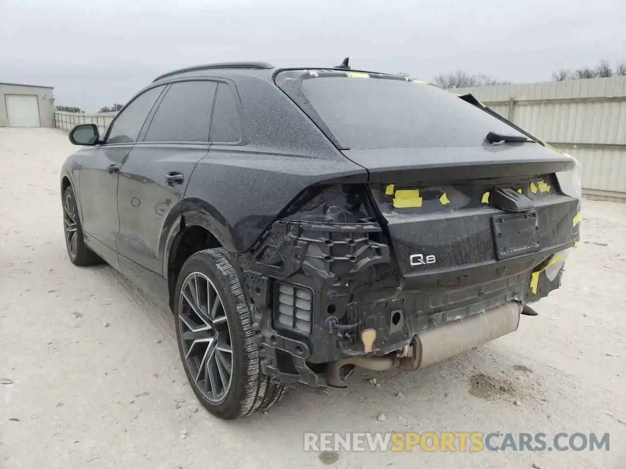 3 Photograph of a damaged car WA1FVAF12KD043987 AUDI Q8 2019