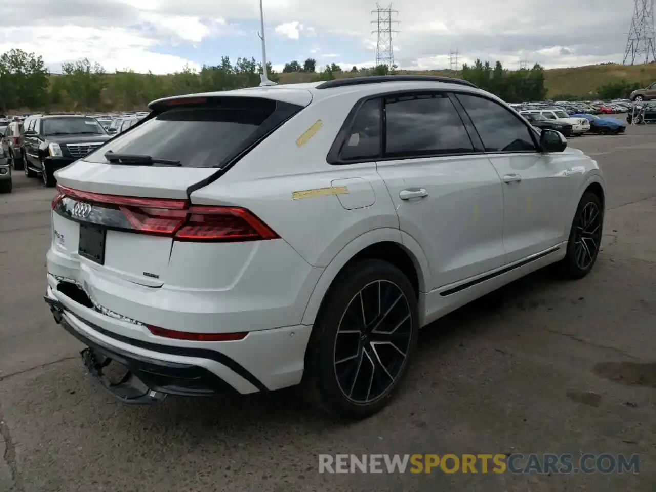 4 Photograph of a damaged car WA1FVAF12KD045948 AUDI Q8 2019