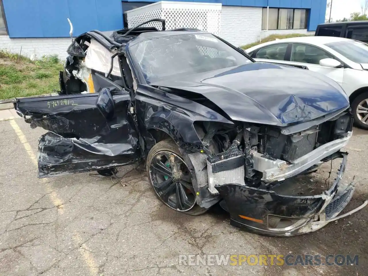 1 Photograph of a damaged car WA1FVAF13KD018497 AUDI Q8 2019