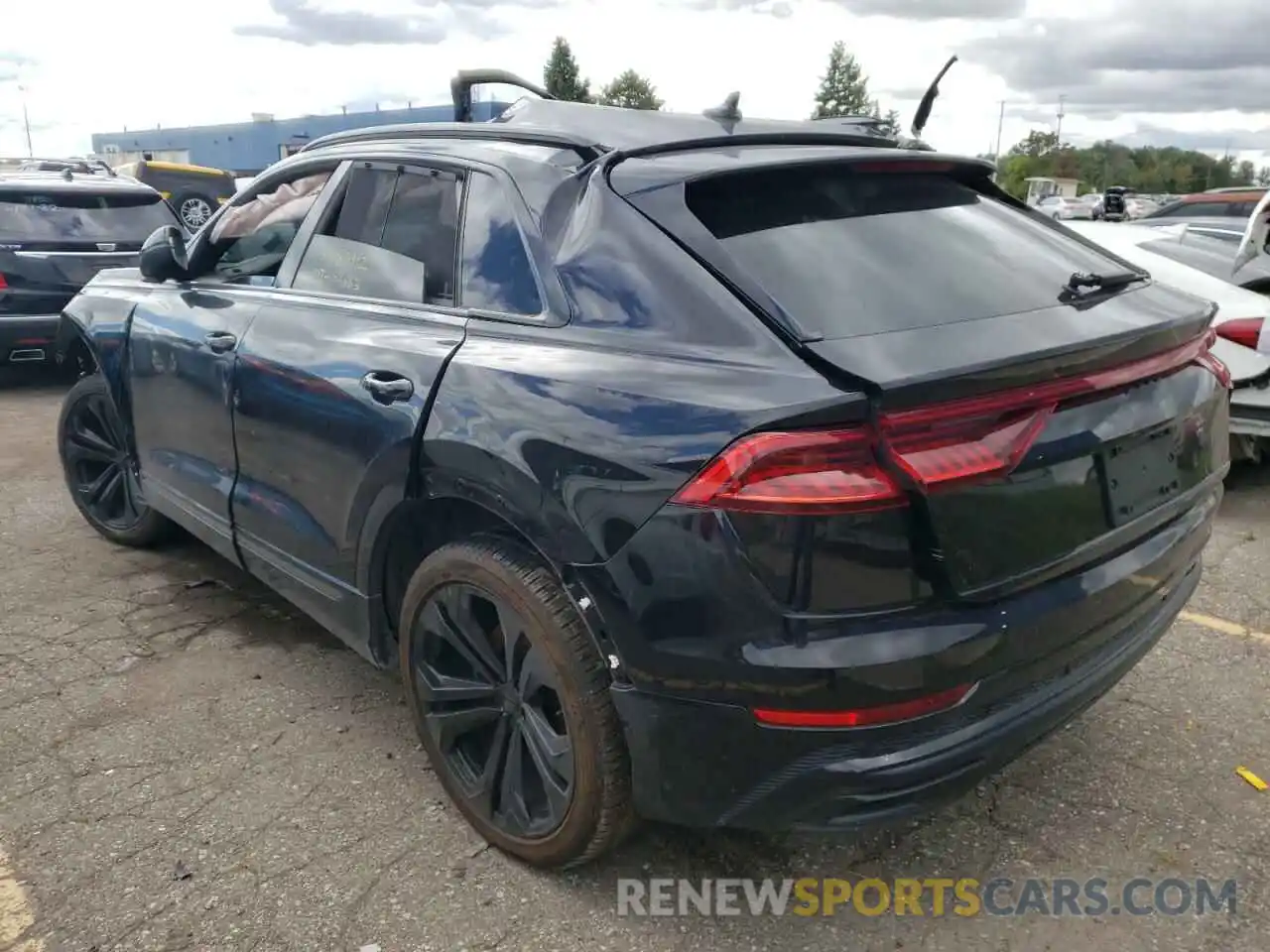 3 Photograph of a damaged car WA1FVAF13KD018497 AUDI Q8 2019