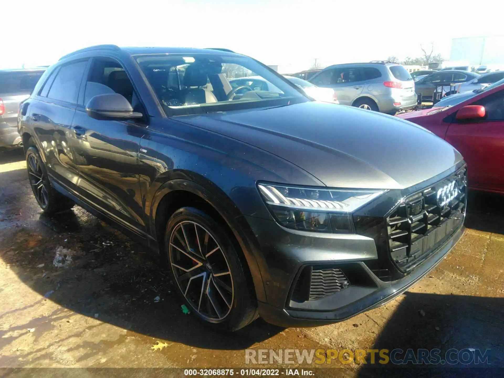 1 Photograph of a damaged car WA1FVAF13KD036174 AUDI Q8 2019