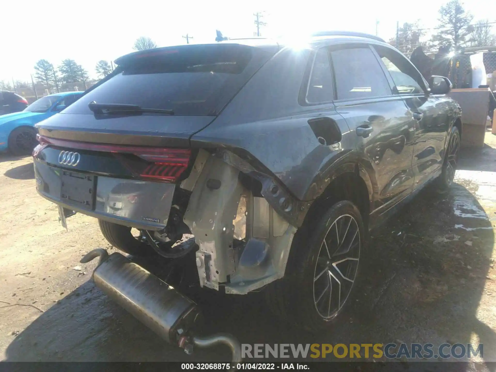 4 Photograph of a damaged car WA1FVAF13KD036174 AUDI Q8 2019