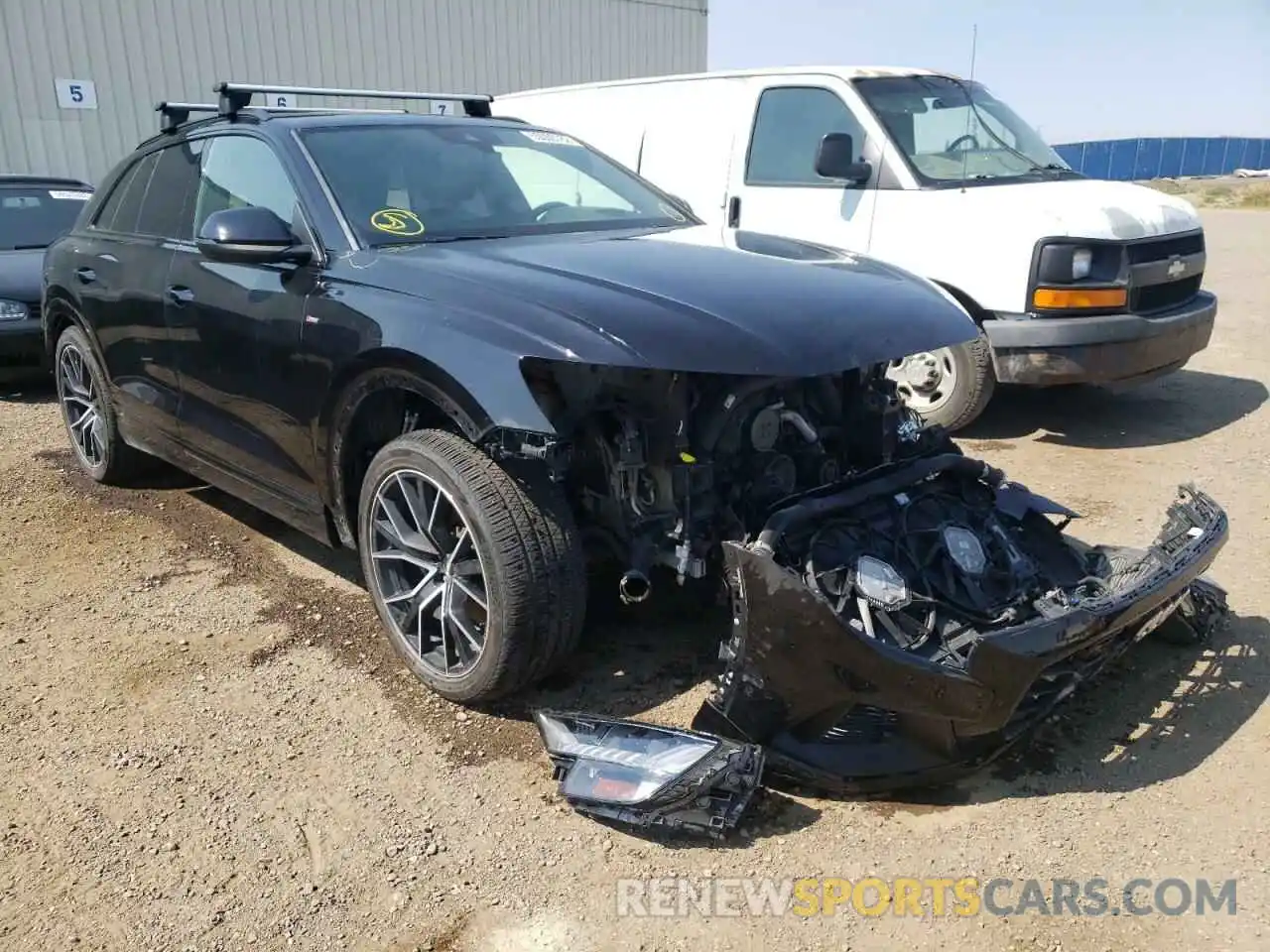 1 Photograph of a damaged car WA1FVAF14KD006522 AUDI Q8 2019