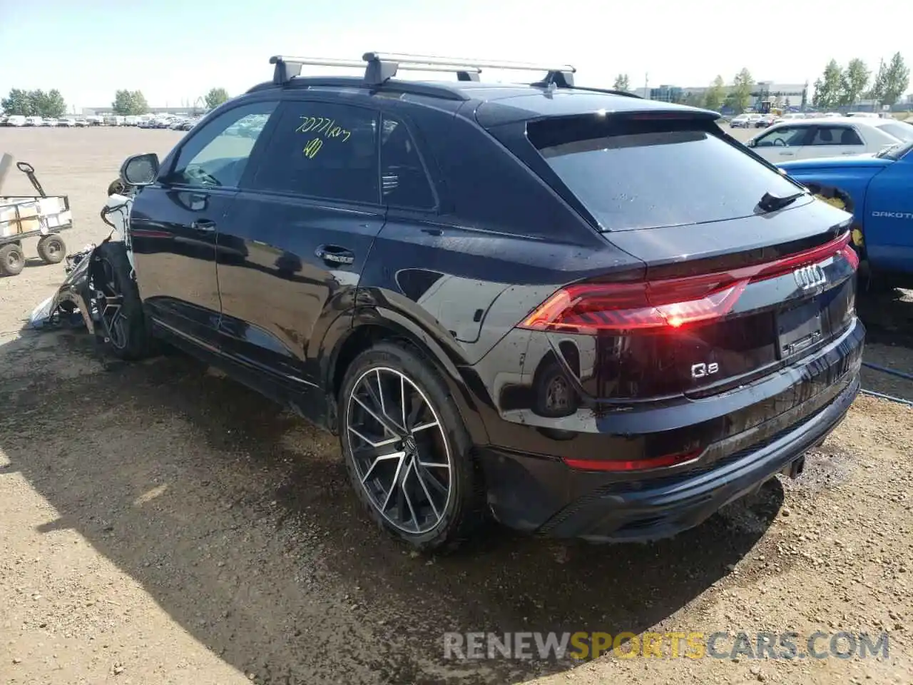 3 Photograph of a damaged car WA1FVAF14KD006522 AUDI Q8 2019