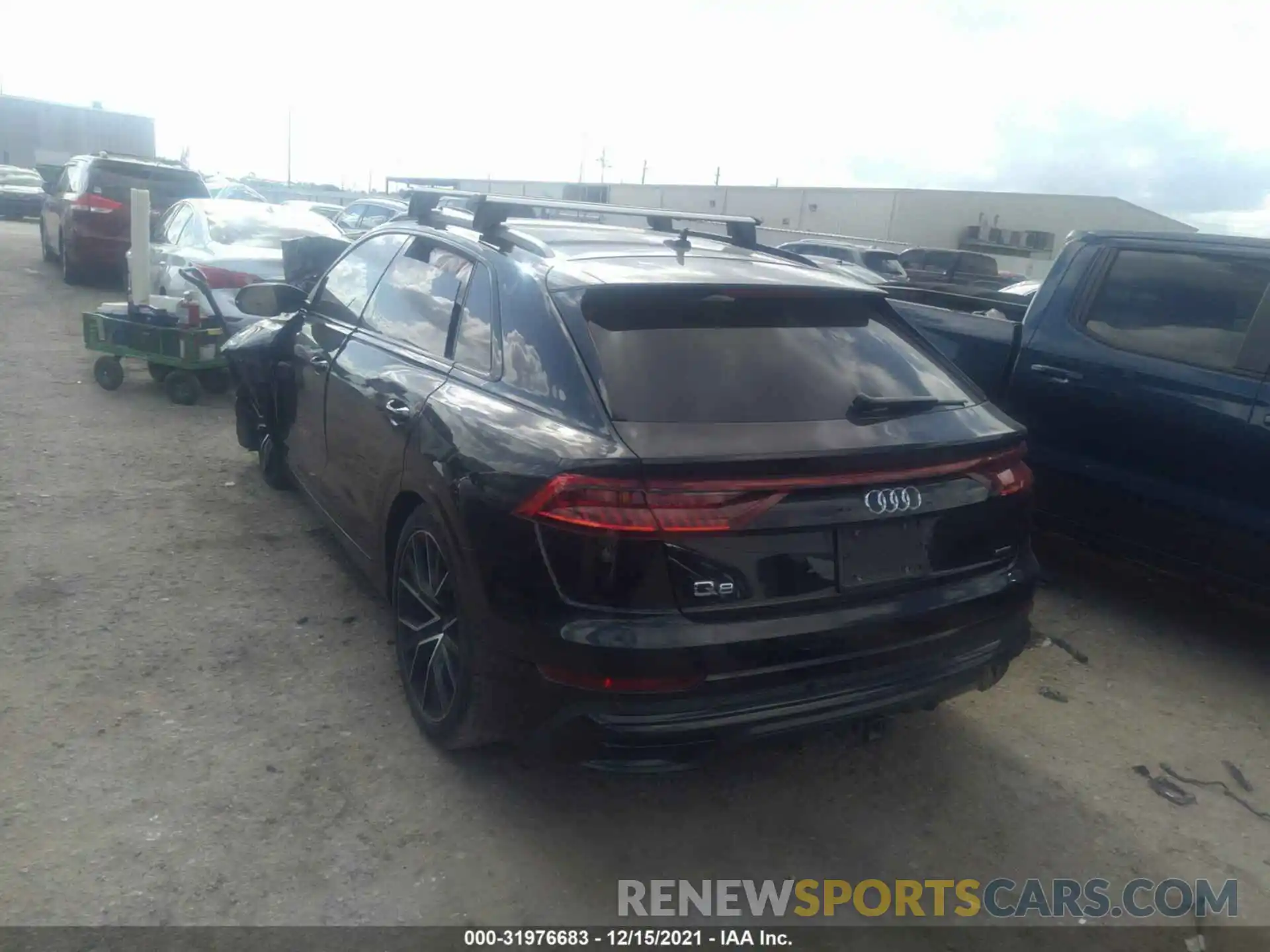 3 Photograph of a damaged car WA1FVAF14KD017990 AUDI Q8 2019