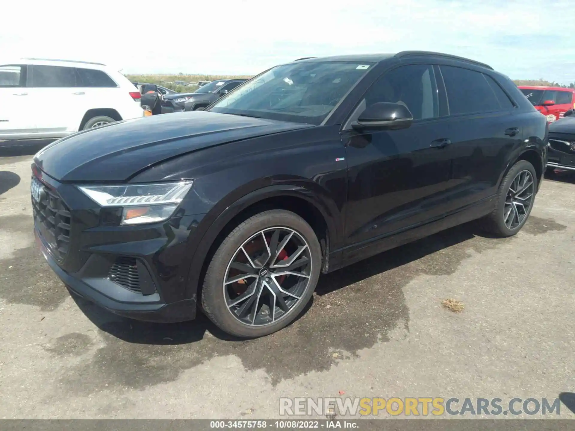 2 Photograph of a damaged car WA1FVAF14KD029699 AUDI Q8 2019