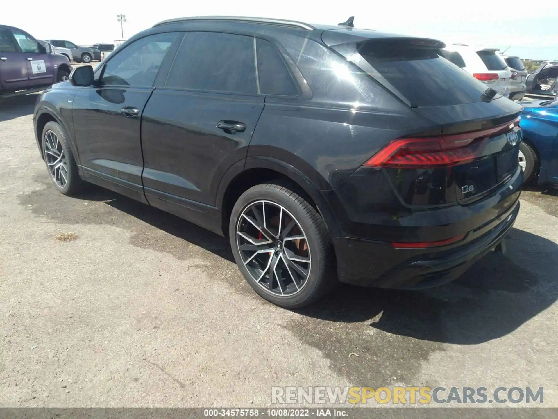 3 Photograph of a damaged car WA1FVAF14KD029699 AUDI Q8 2019