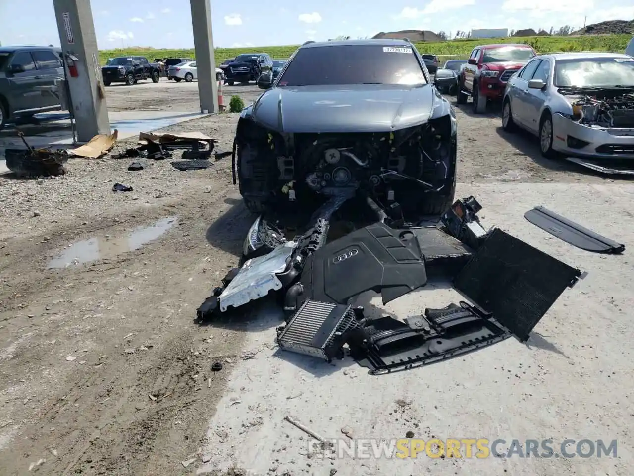 9 Photograph of a damaged car WA1FVAF14KD037463 AUDI Q8 2019