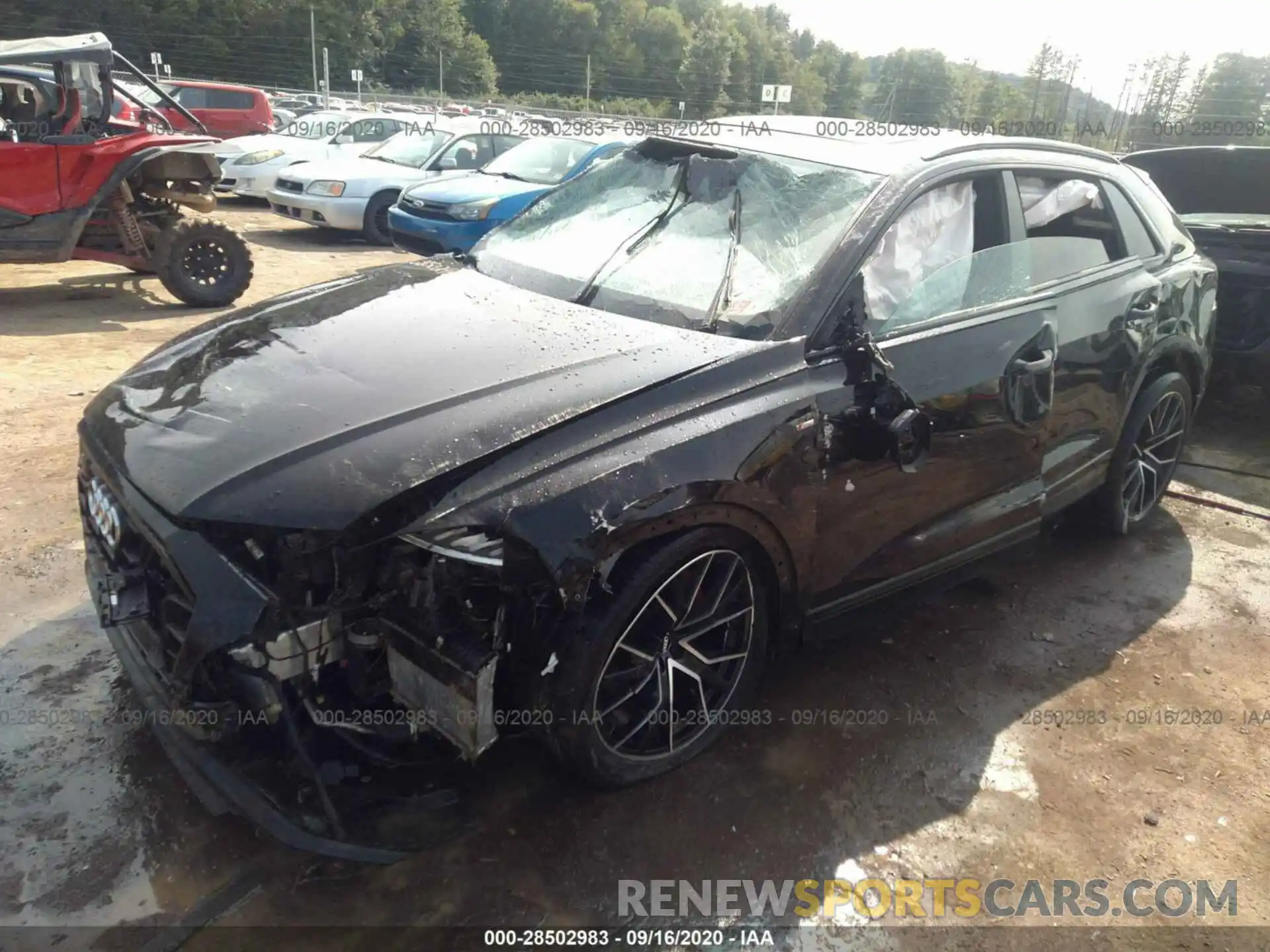 2 Photograph of a damaged car WA1FVAF15KD004908 AUDI Q8 2019