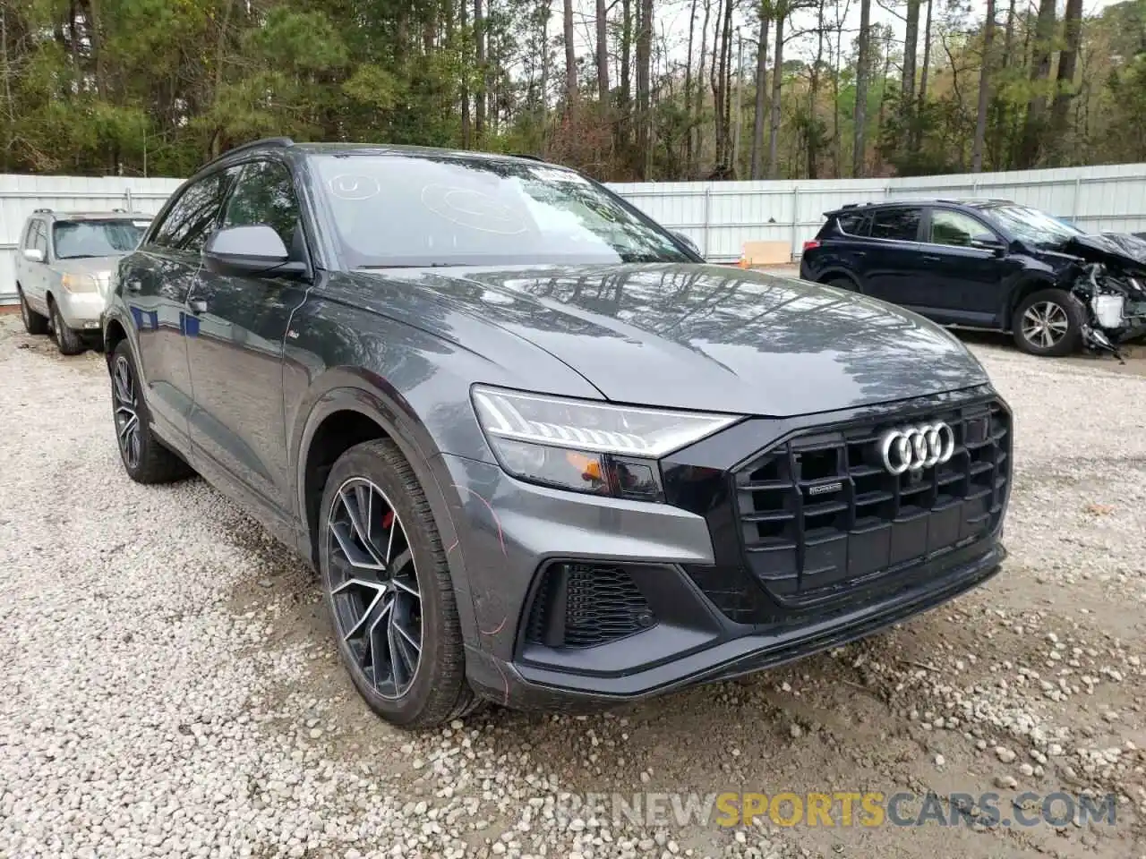 1 Photograph of a damaged car WA1FVAF15KD029789 AUDI Q8 2019