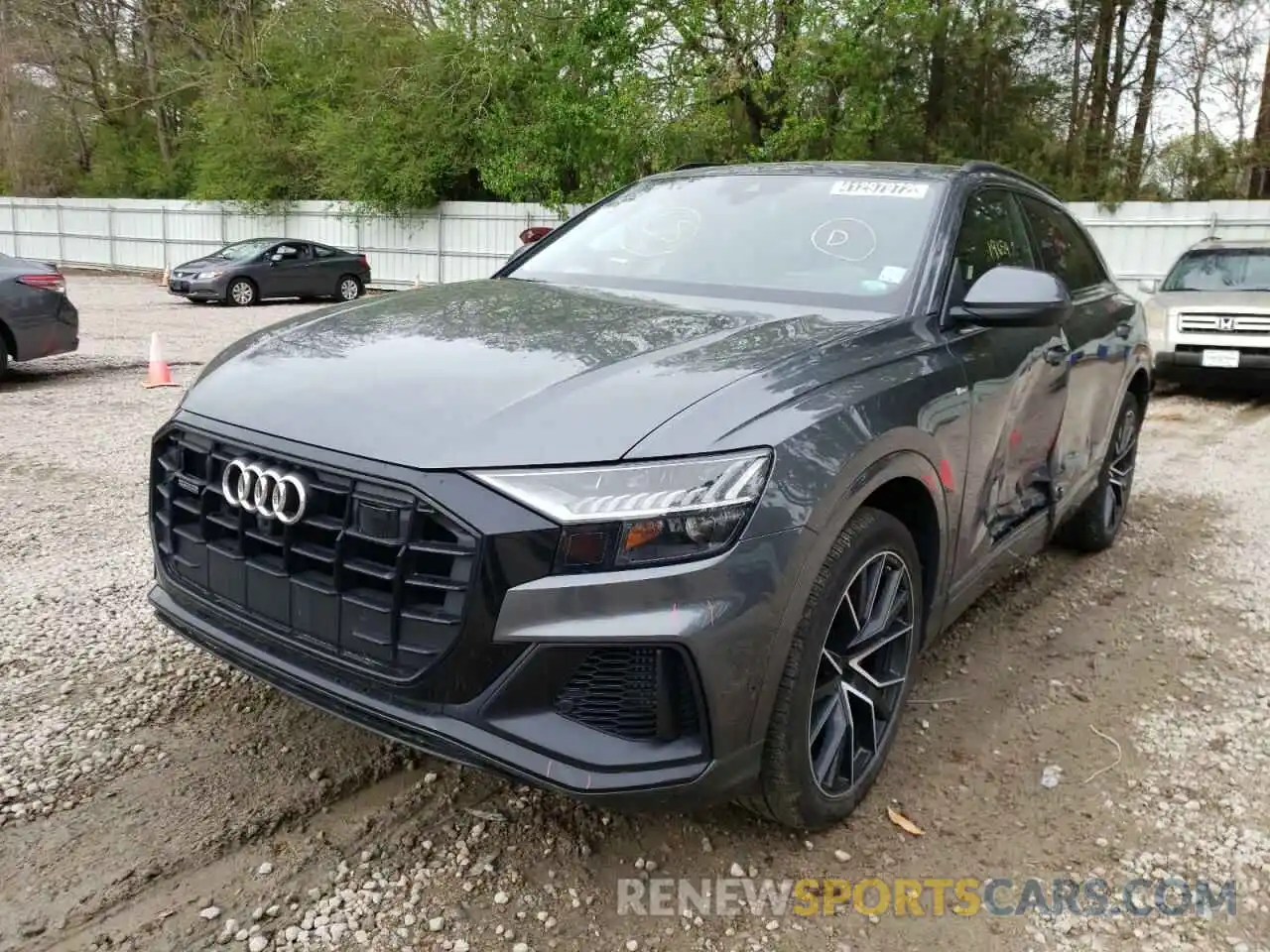 2 Photograph of a damaged car WA1FVAF15KD029789 AUDI Q8 2019