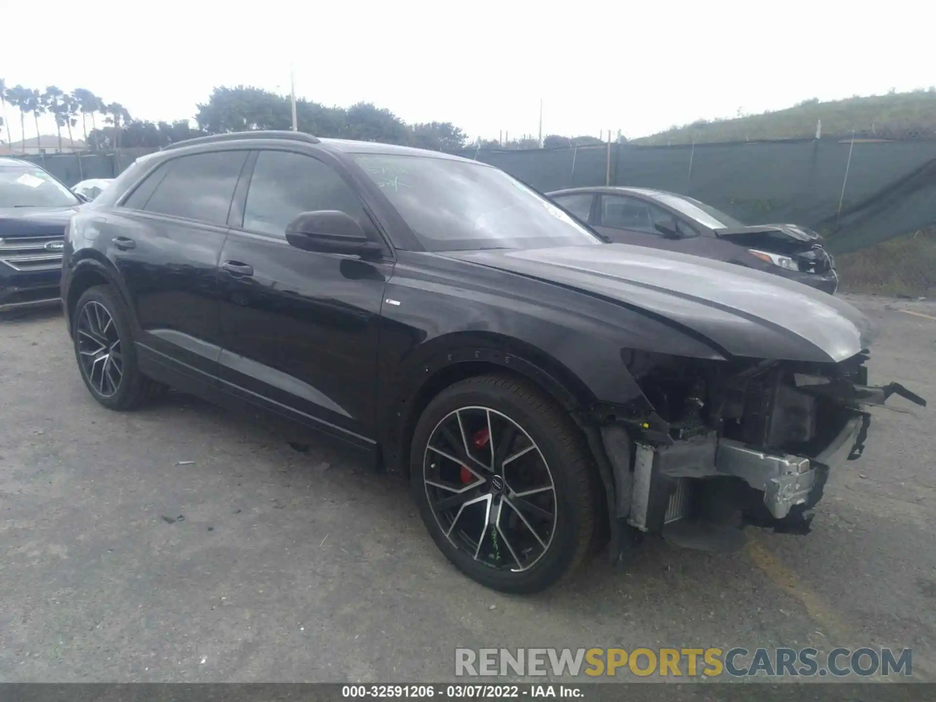 1 Photograph of a damaged car WA1FVAF16KD007879 AUDI Q8 2019