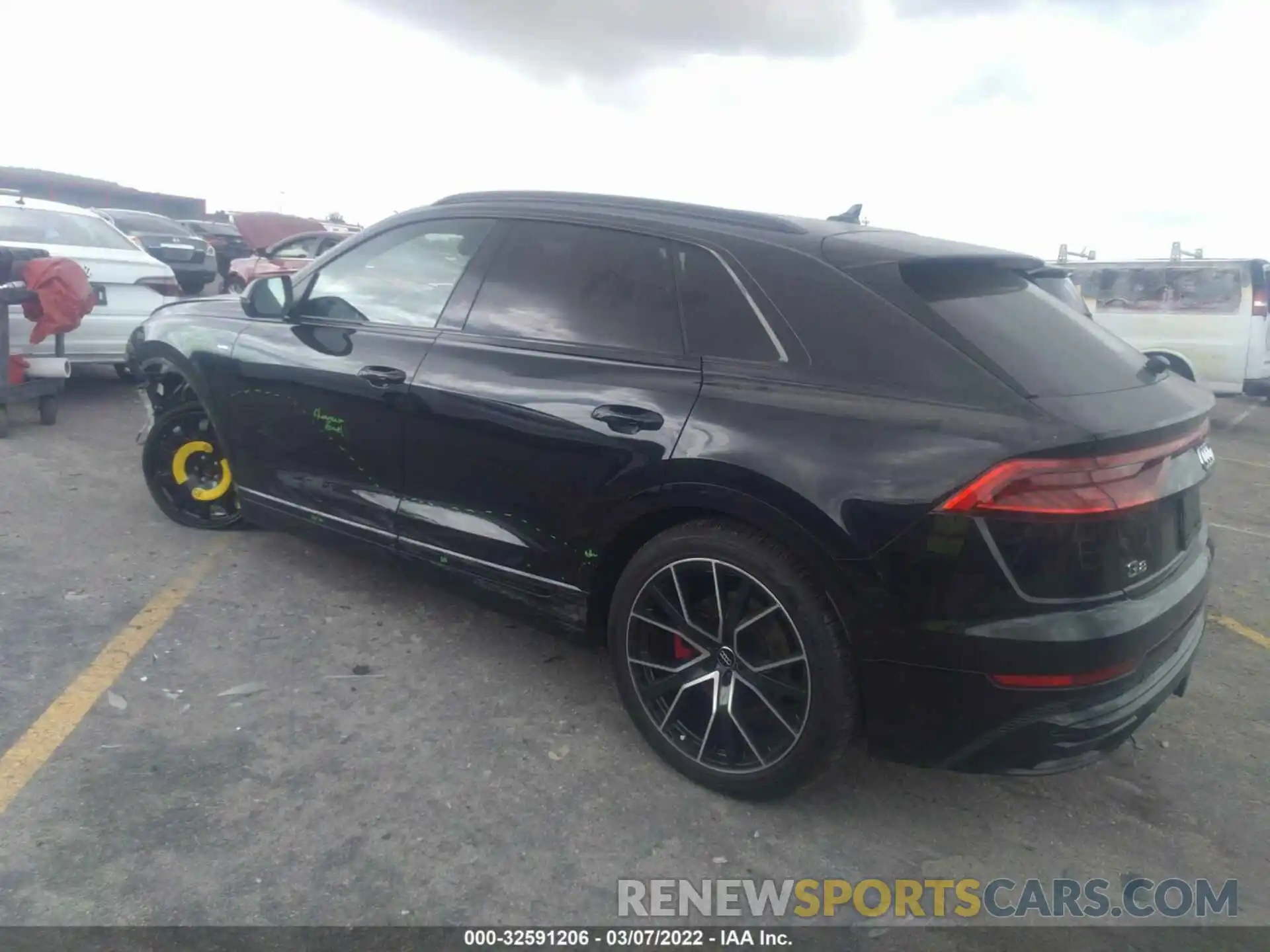 3 Фотография поврежденного автомобиля WA1FVAF16KD007879 AUDI Q8 2019