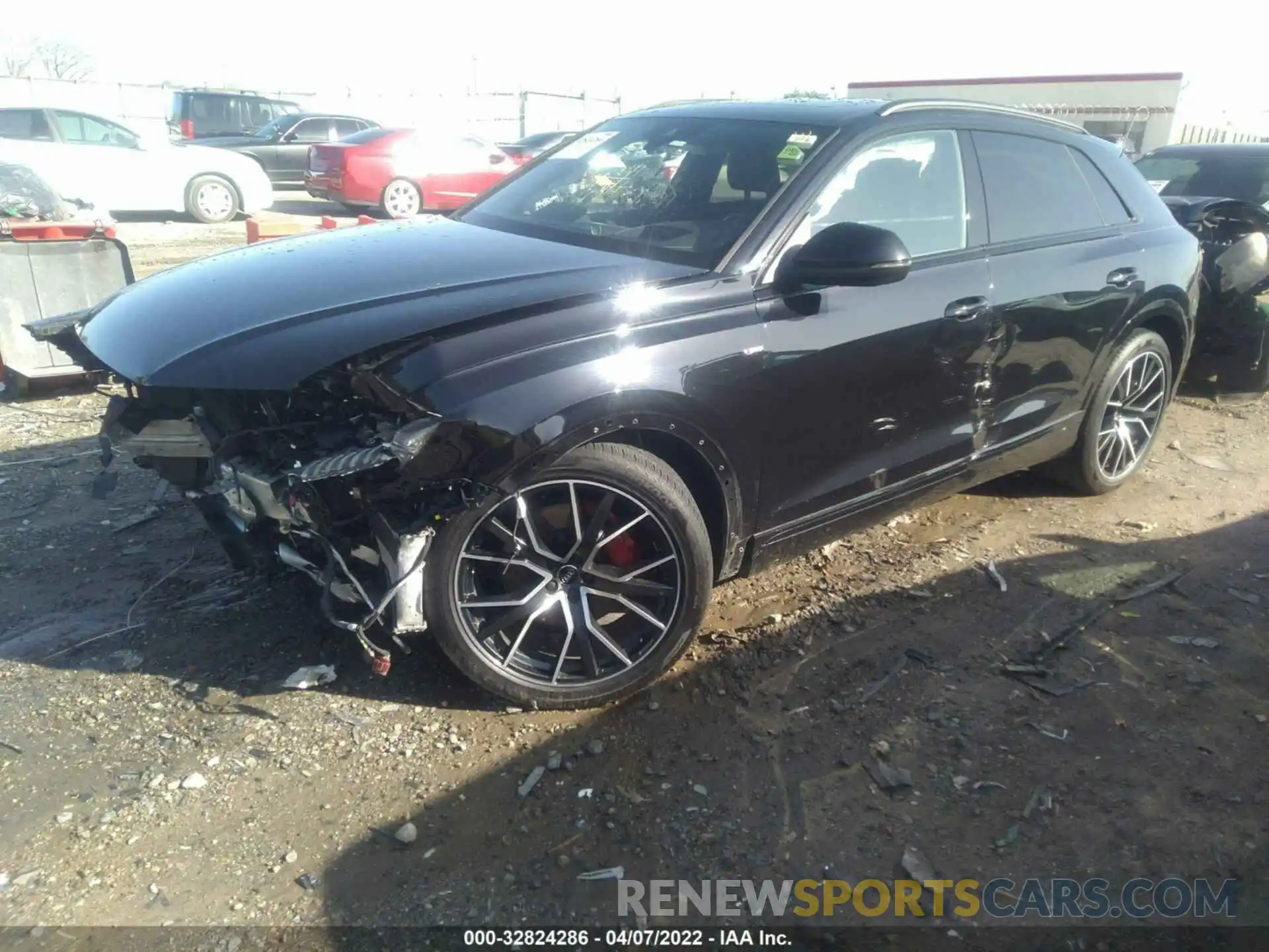 2 Photograph of a damaged car WA1FVAF16KD010166 AUDI Q8 2019