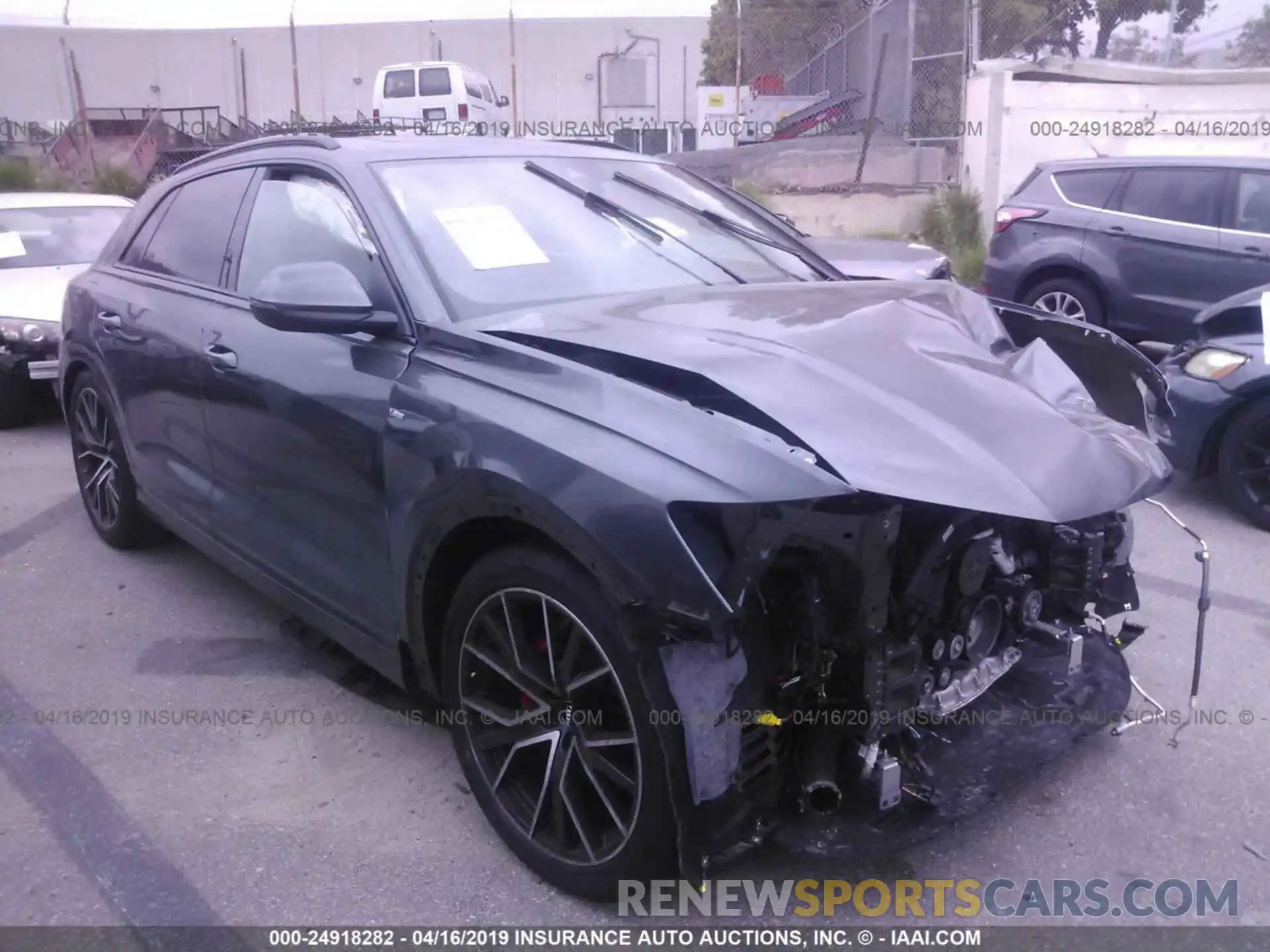 1 Photograph of a damaged car WA1FVAF16KD014427 AUDI Q8 2019