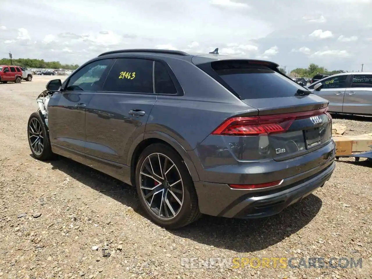 3 Фотография поврежденного автомобиля WA1FVAF16KD014878 AUDI Q8 2019