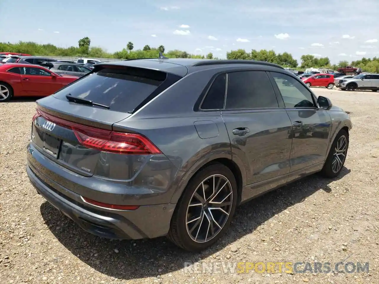 4 Фотография поврежденного автомобиля WA1FVAF16KD014878 AUDI Q8 2019