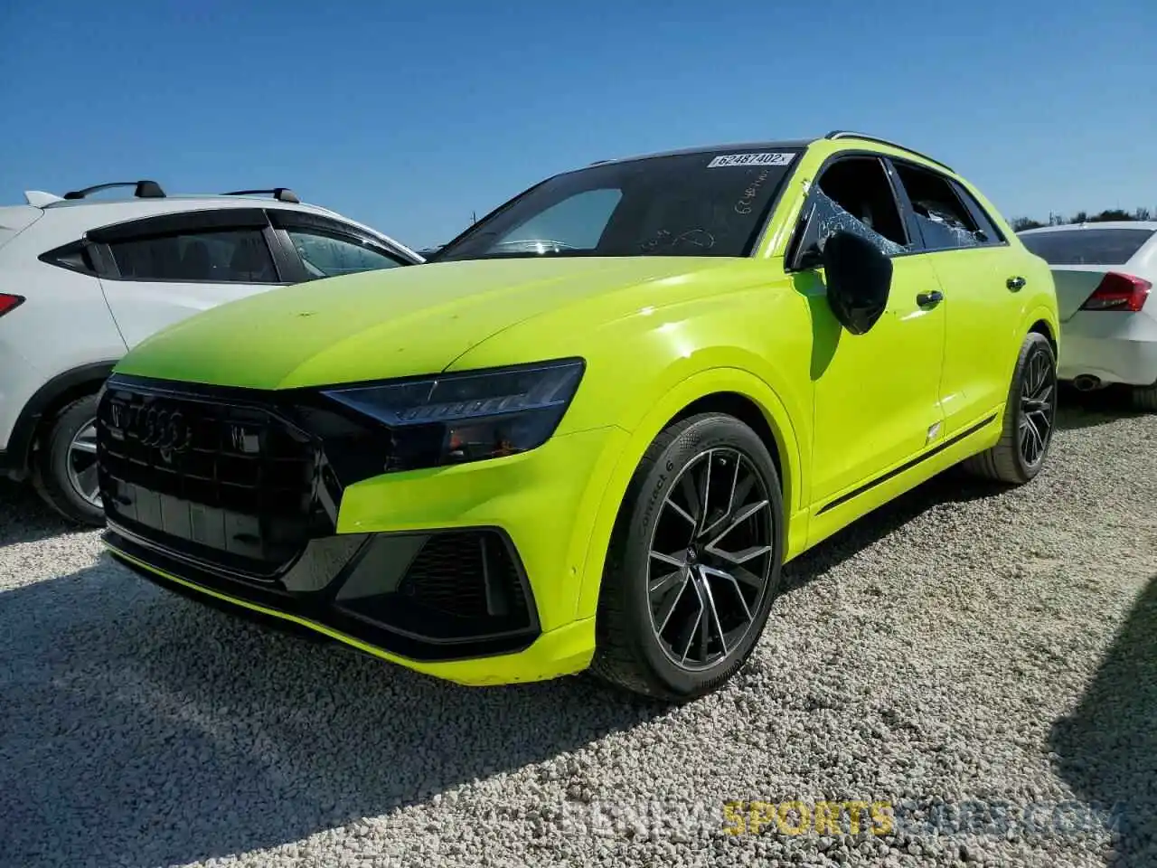 2 Photograph of a damaged car WA1FVAF16KD028179 AUDI Q8 2019