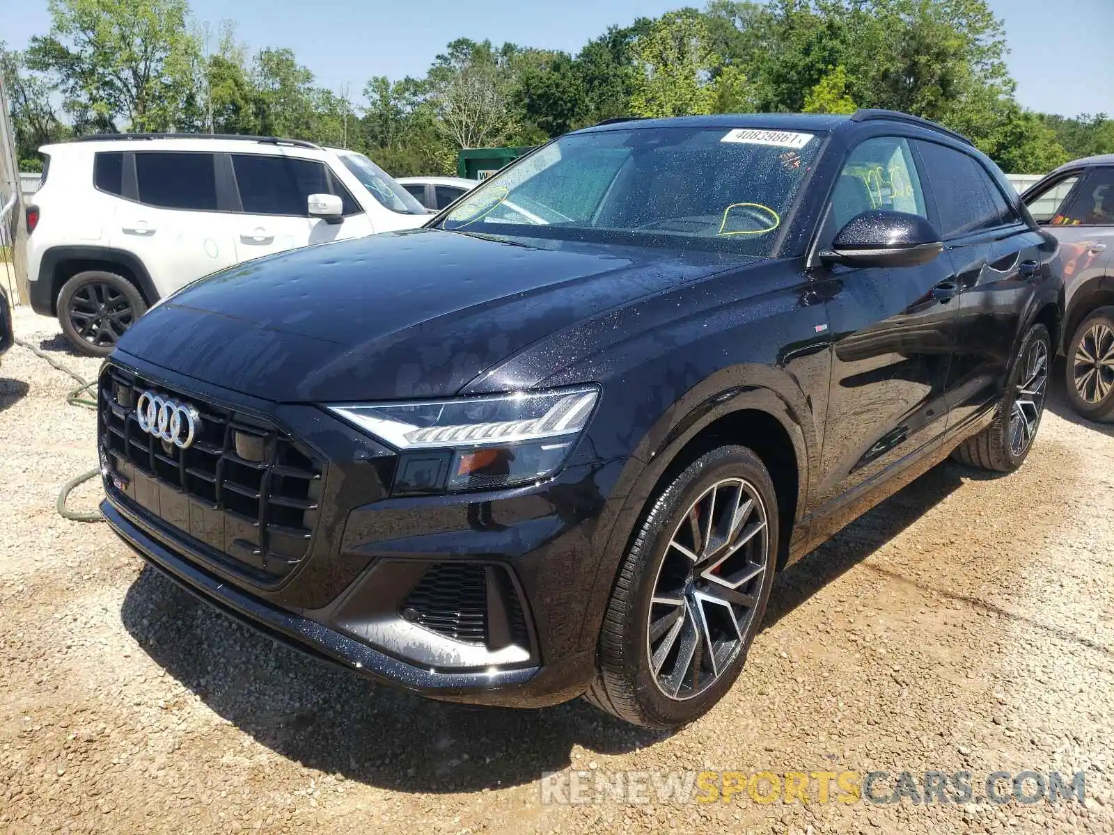 2 Photograph of a damaged car WA1FVAF16KD028229 AUDI Q8 2019