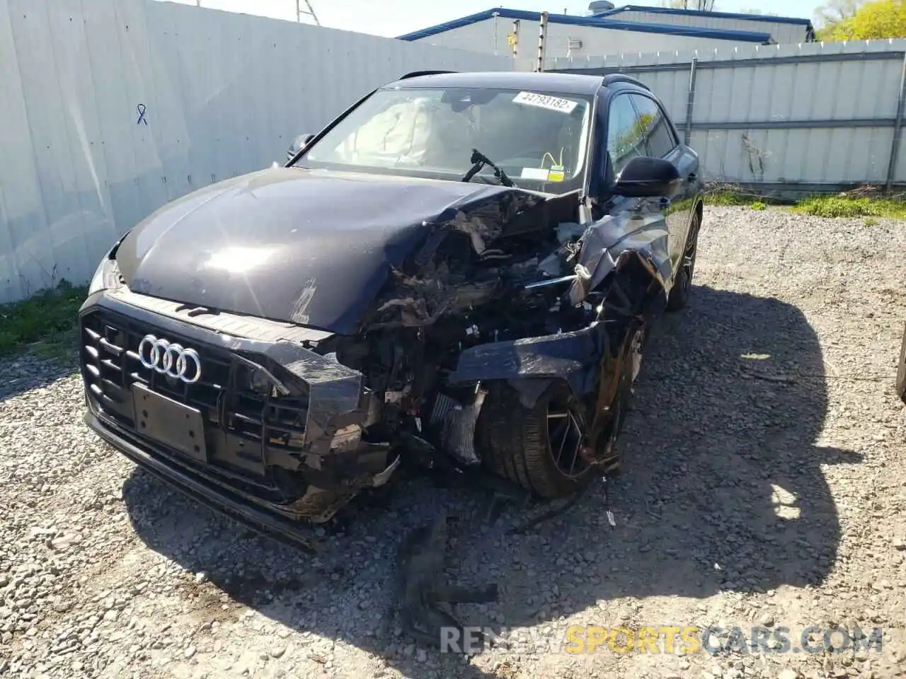 2 Photograph of a damaged car WA1FVAF16KD030952 AUDI Q8 2019