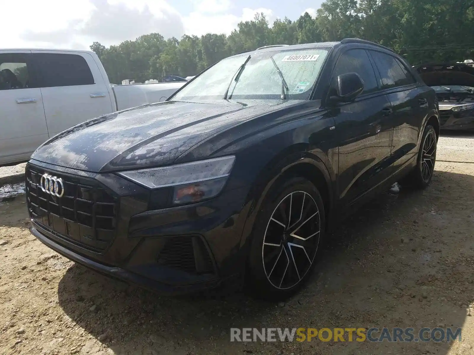 2 Photograph of a damaged car WA1FVAF16KD032443 AUDI Q8 2019