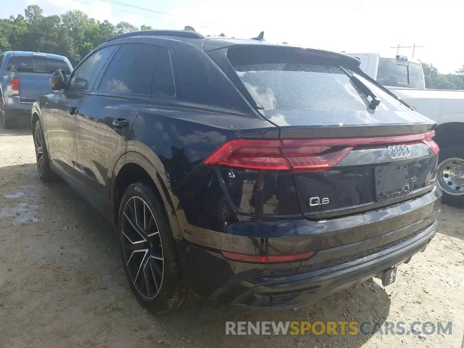 3 Photograph of a damaged car WA1FVAF16KD032443 AUDI Q8 2019