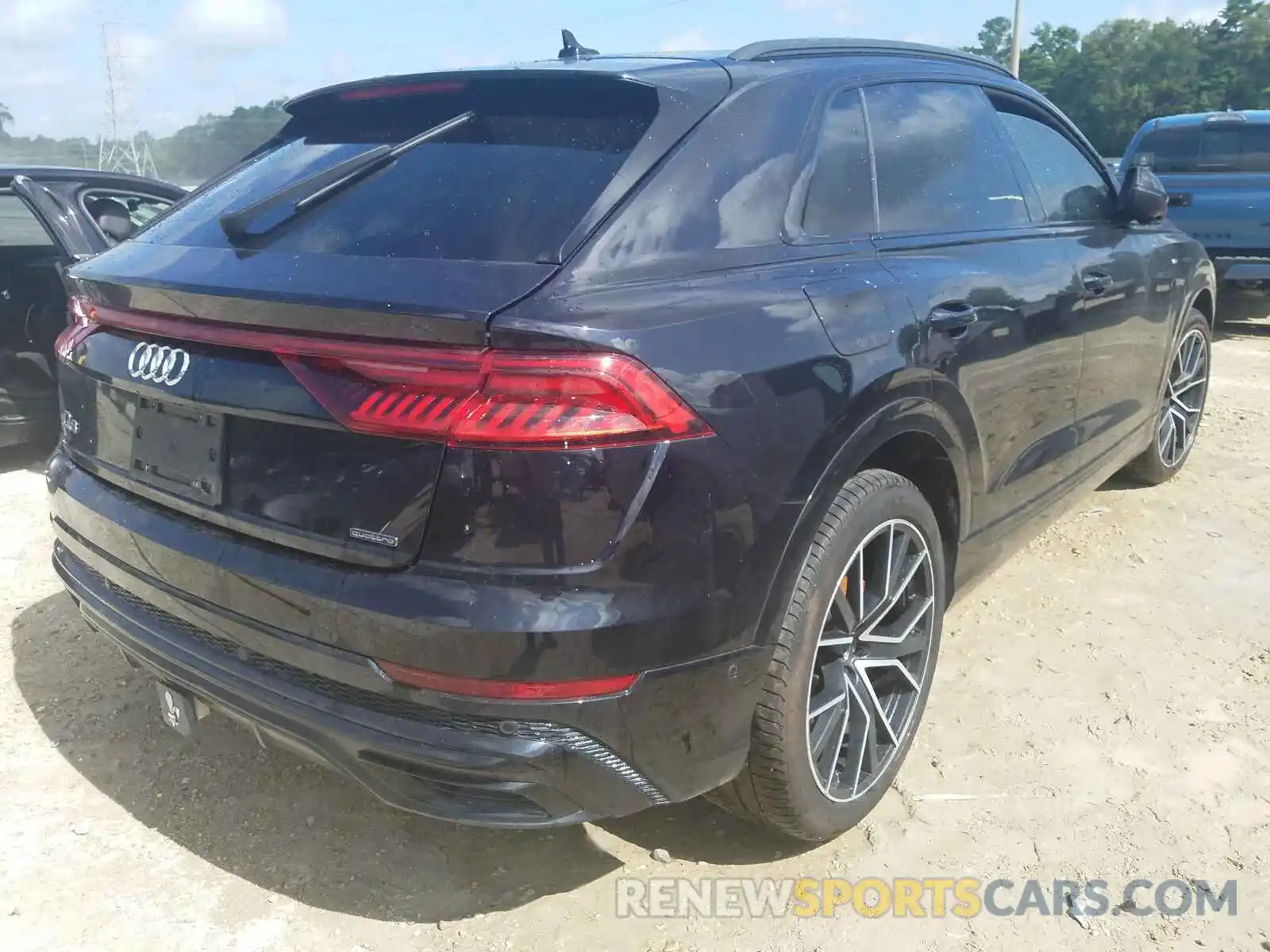 4 Фотография поврежденного автомобиля WA1FVAF16KD032443 AUDI Q8 2019