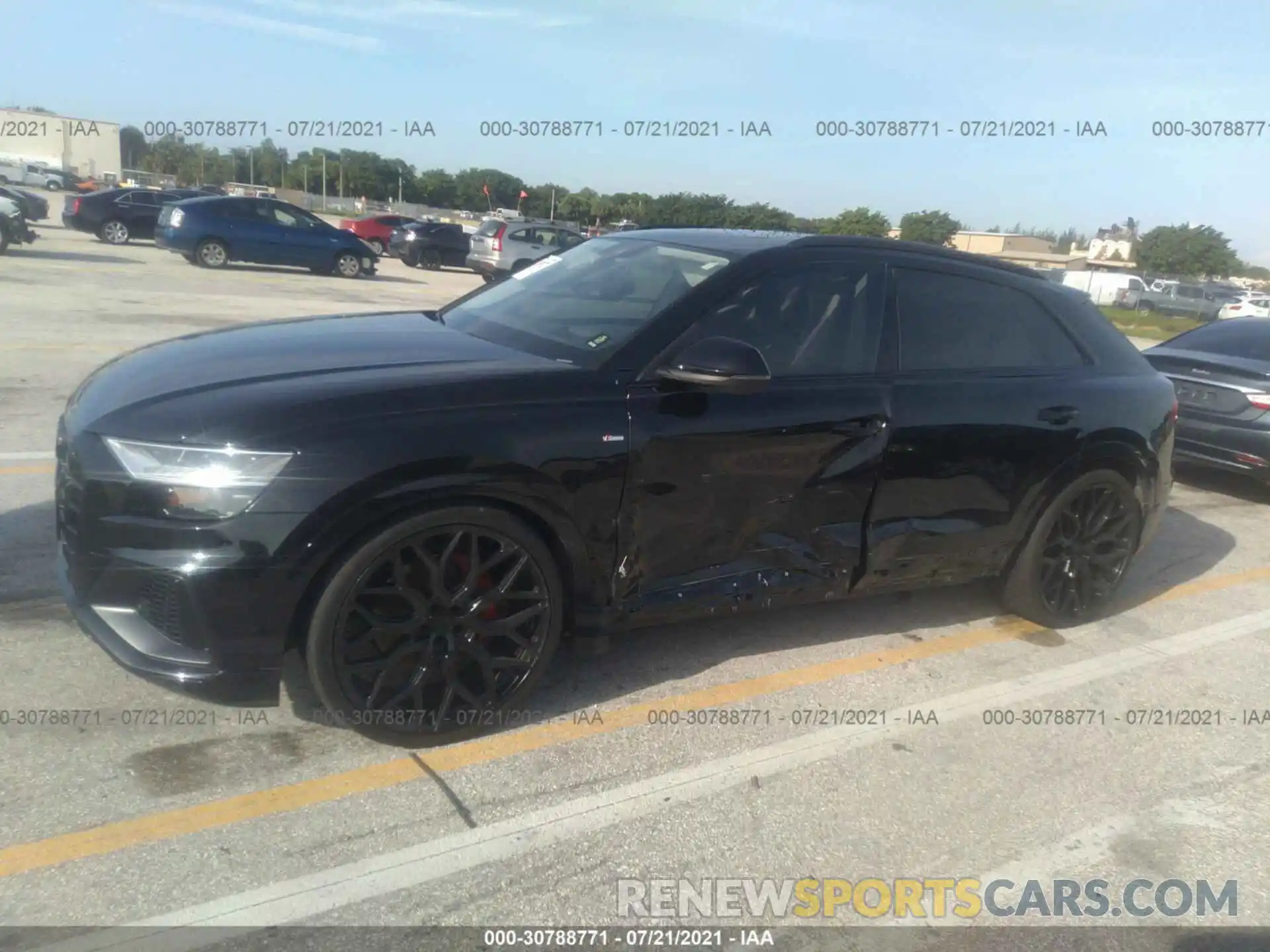 6 Photograph of a damaged car WA1FVAF16KD038646 AUDI Q8 2019