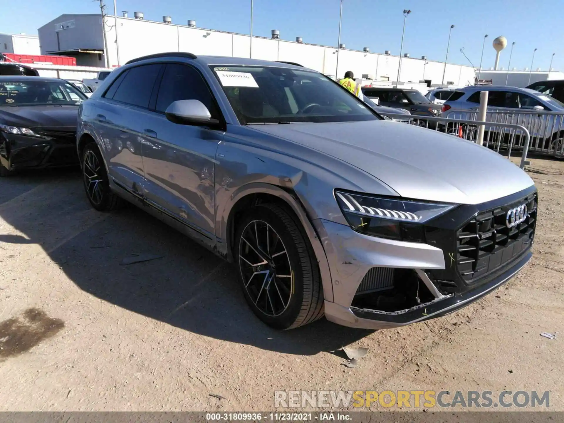 1 Фотография поврежденного автомобиля WA1FVAF16KD039392 AUDI Q8 2019