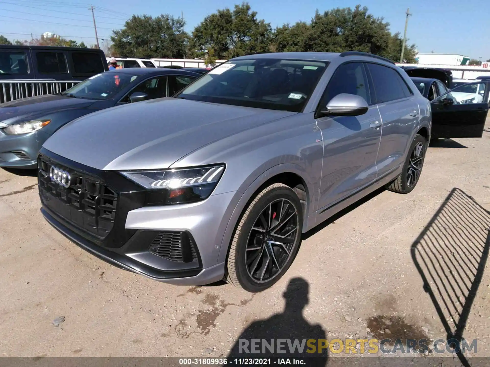 2 Photograph of a damaged car WA1FVAF16KD039392 AUDI Q8 2019