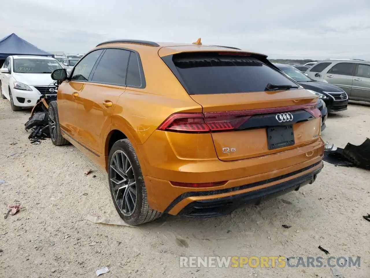 3 Фотография поврежденного автомобиля WA1FVAF16KD044768 AUDI Q8 2019