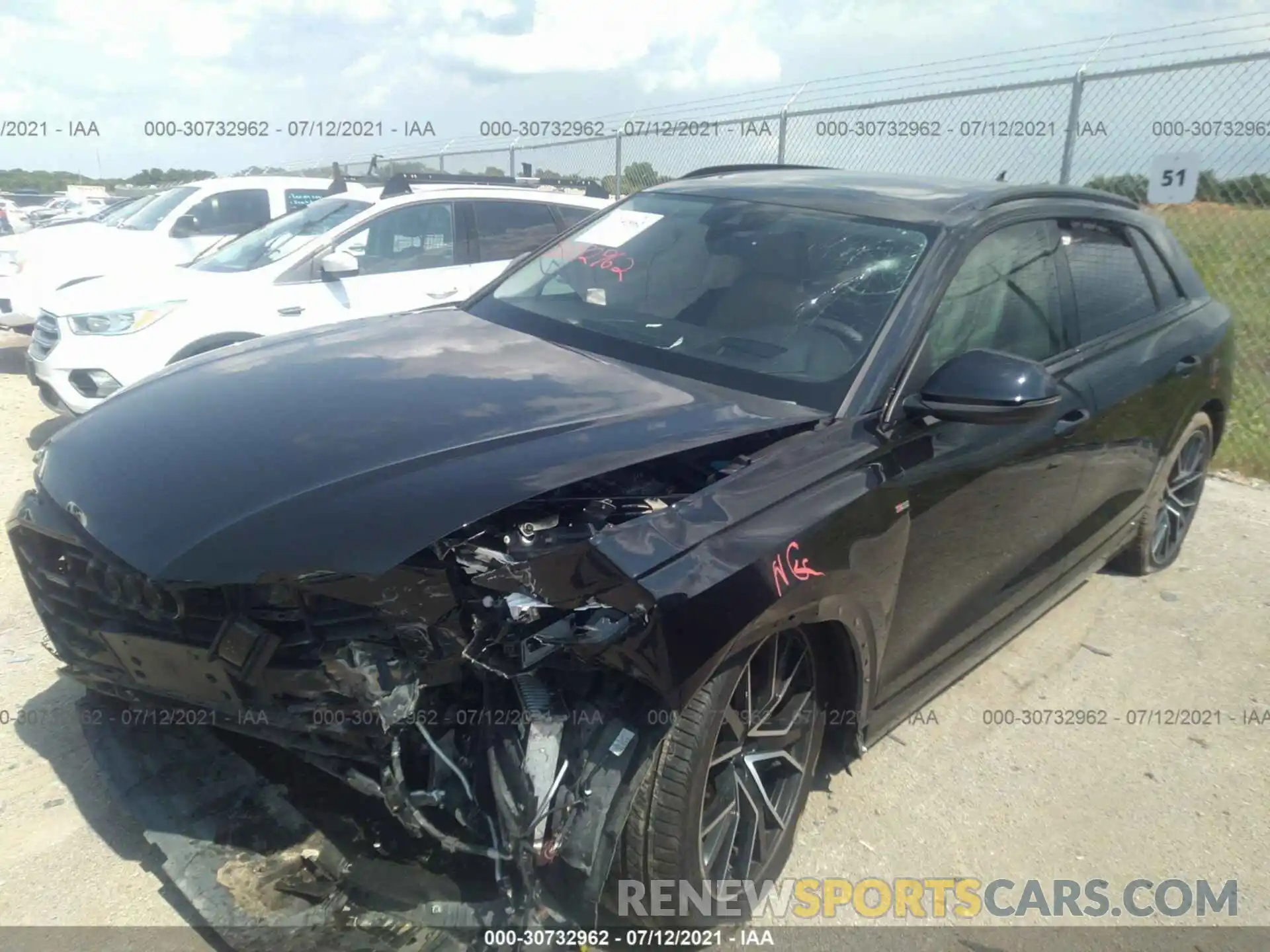 6 Photograph of a damaged car WA1FVAF16KD047301 AUDI Q8 2019