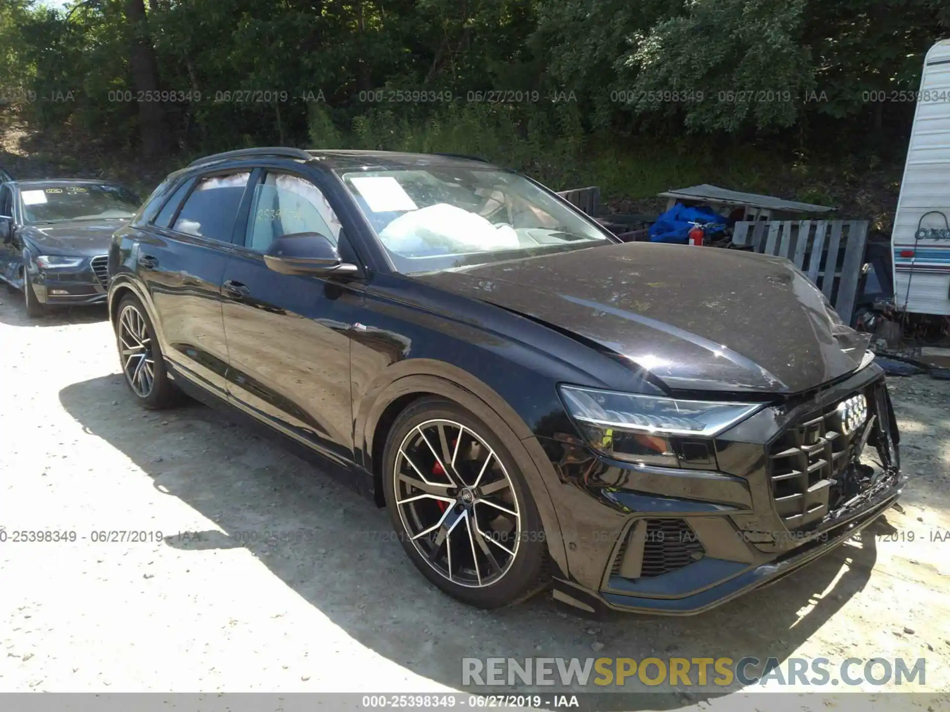 1 Photograph of a damaged car WA1FVAF17KD034069 AUDI Q8 2019