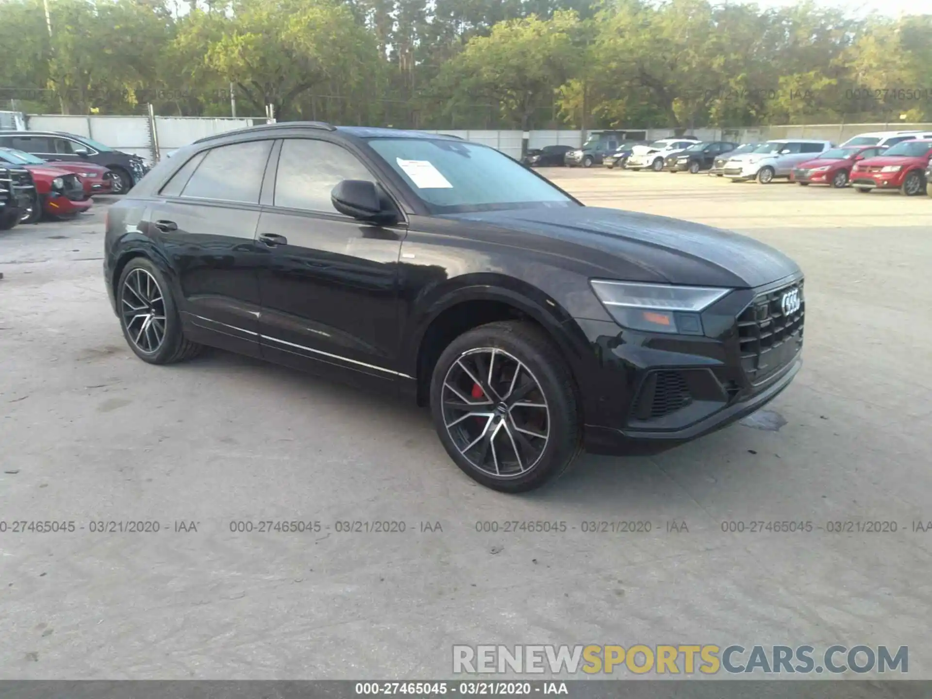 1 Photograph of a damaged car WA1FVAF17KD038011 AUDI Q8 2019