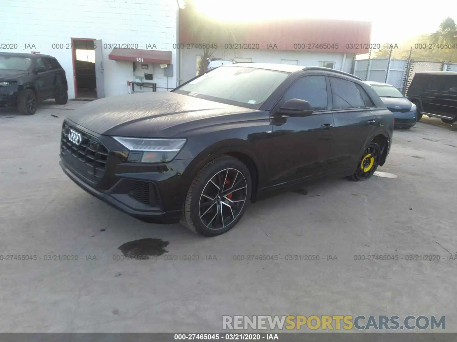 2 Photograph of a damaged car WA1FVAF17KD038011 AUDI Q8 2019