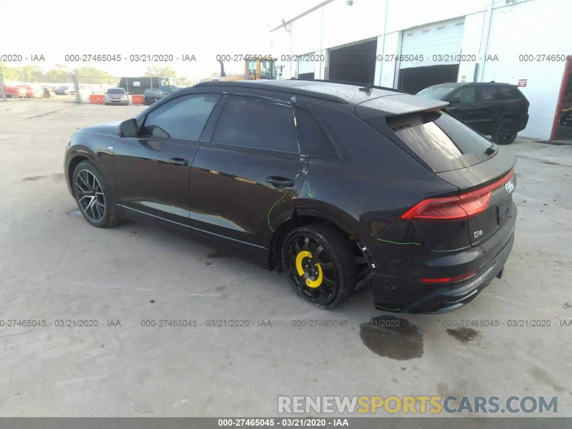 3 Photograph of a damaged car WA1FVAF17KD038011 AUDI Q8 2019