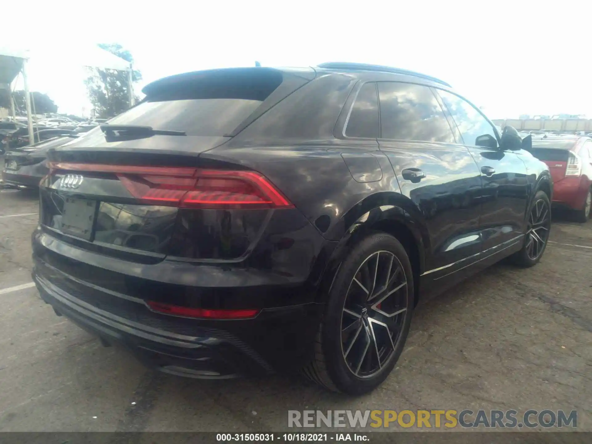 4 Фотография поврежденного автомобиля WA1FVAF18KD014431 AUDI Q8 2019