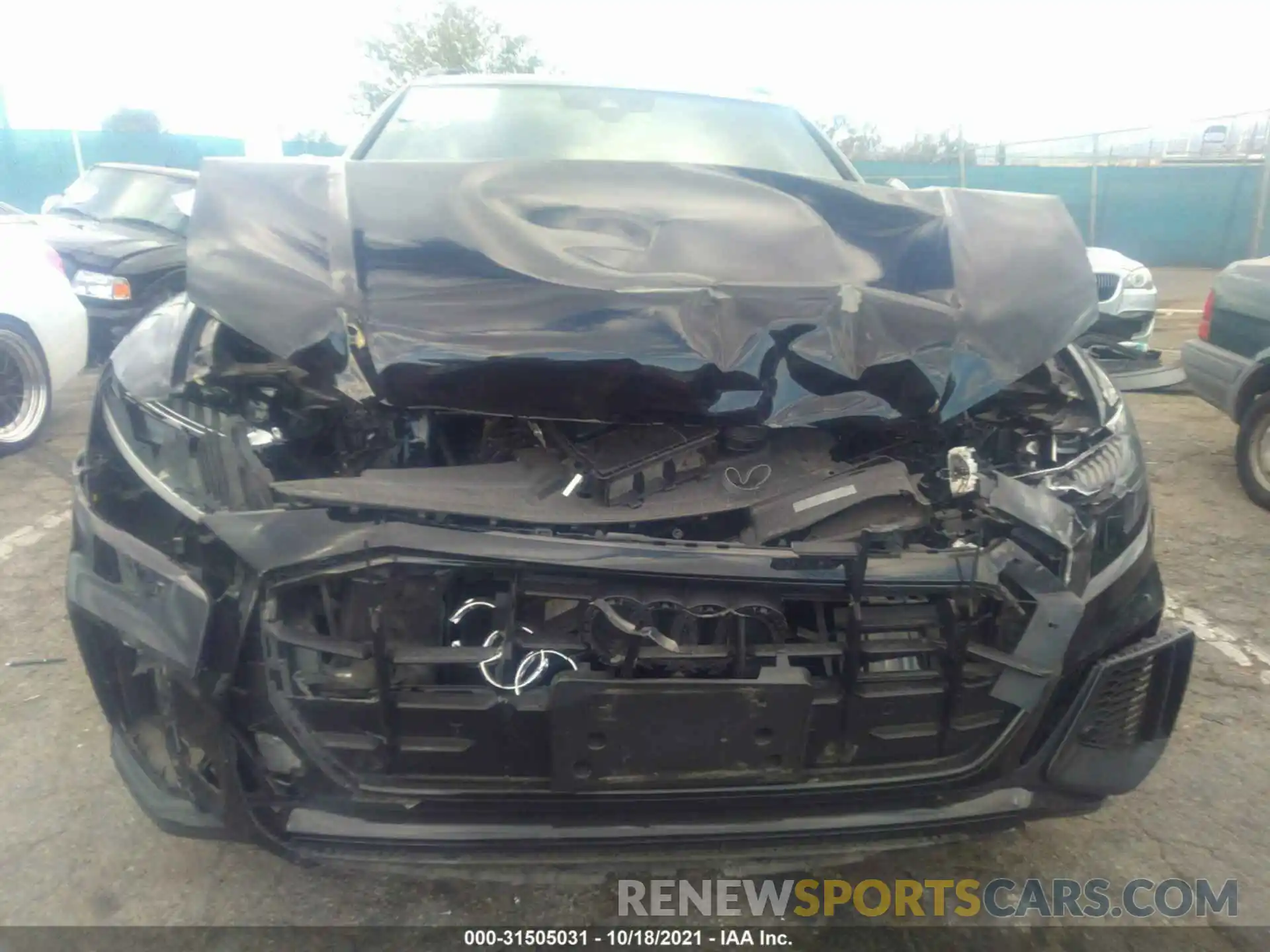 6 Photograph of a damaged car WA1FVAF18KD014431 AUDI Q8 2019