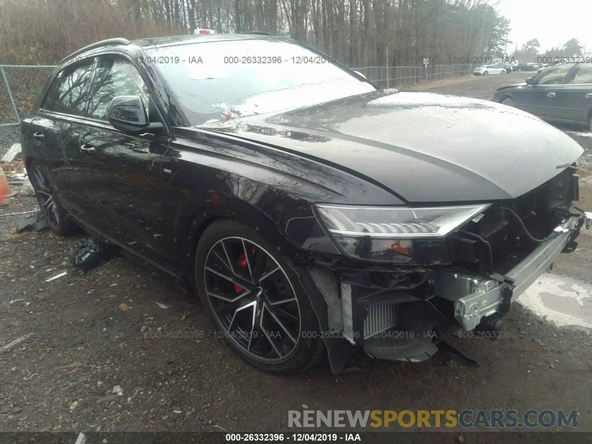 1 Photograph of a damaged car WA1FVAF19KD005091 AUDI Q8 2019