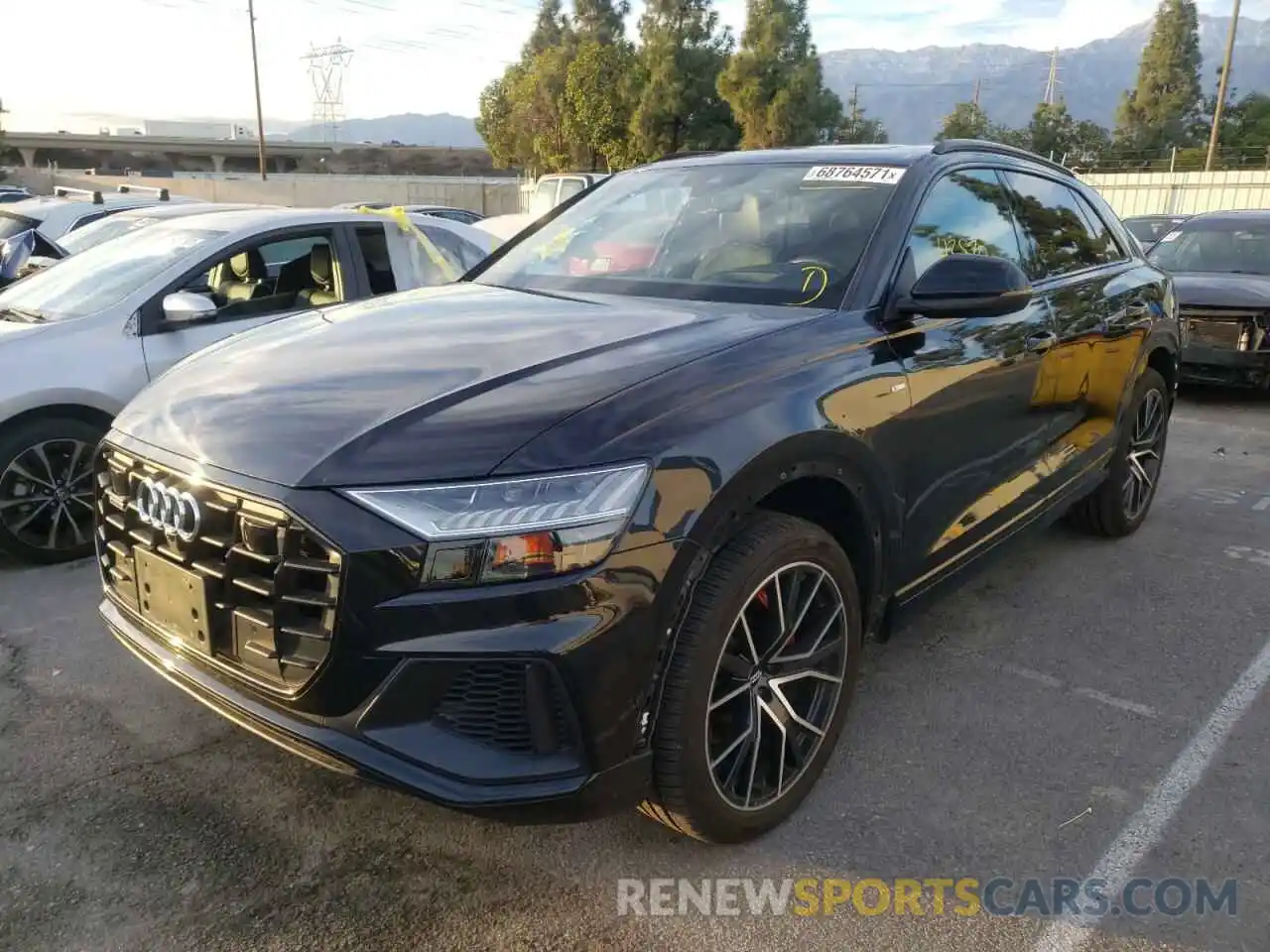 2 Photograph of a damaged car WA1FVAF19KD005804 AUDI Q8 2019