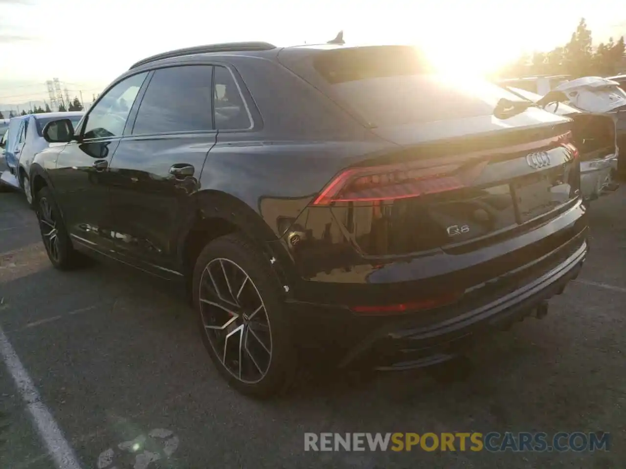 3 Photograph of a damaged car WA1FVAF19KD005804 AUDI Q8 2019