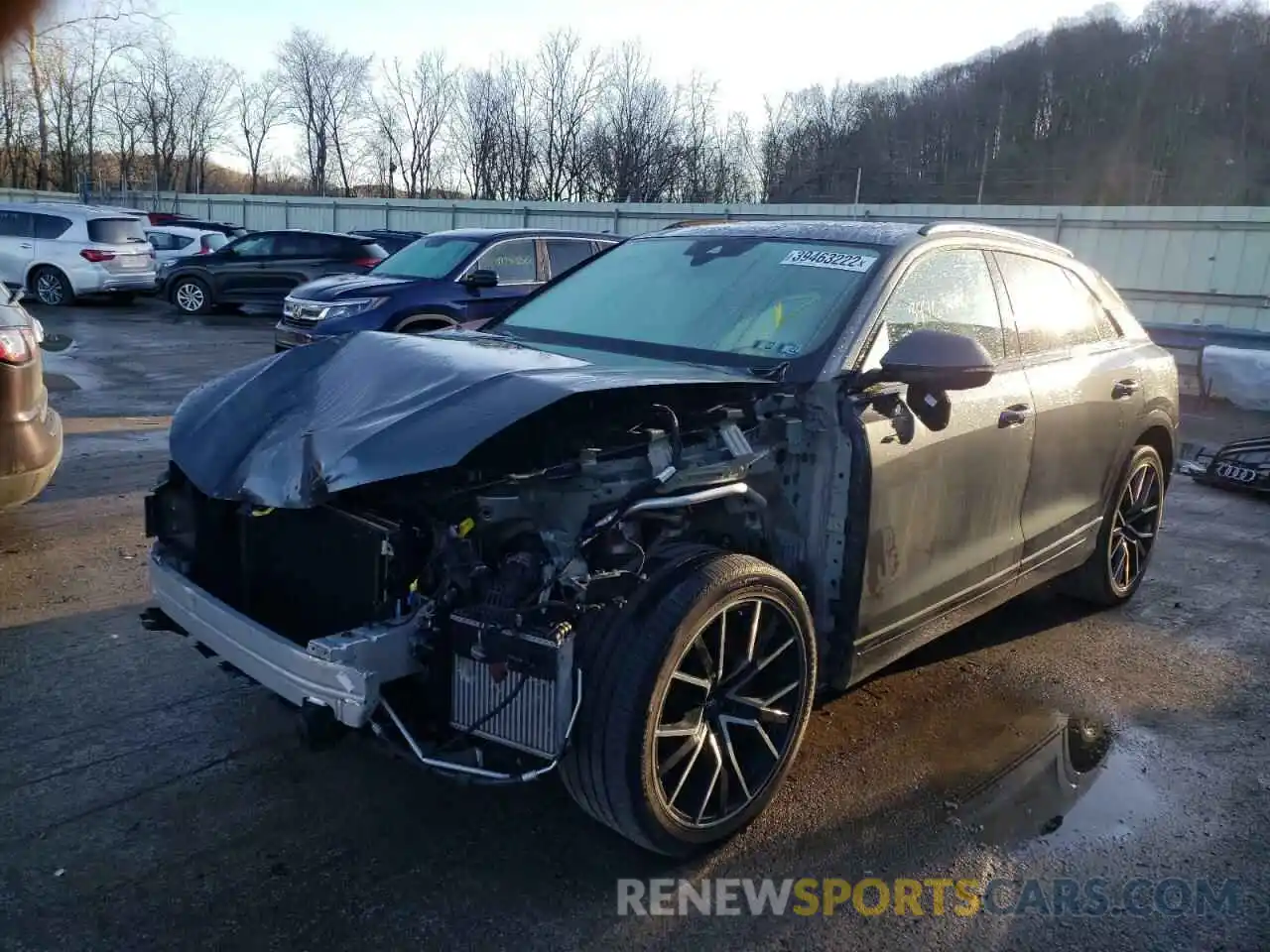 2 Photograph of a damaged car WA1FVAF19KD023865 AUDI Q8 2019